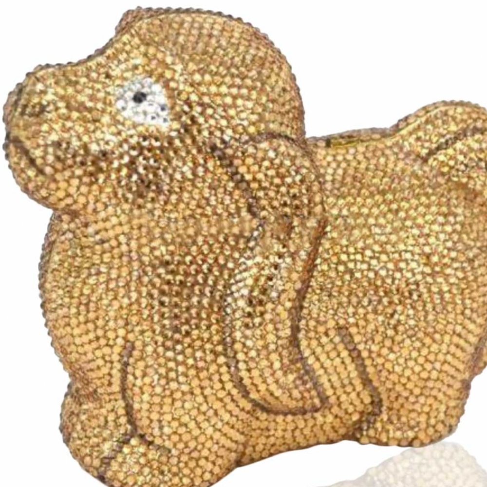 Posh Crystal Dog Purse Wedding Gift!
